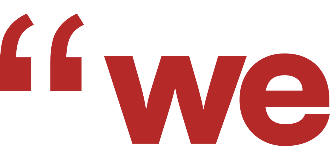 Logo we are