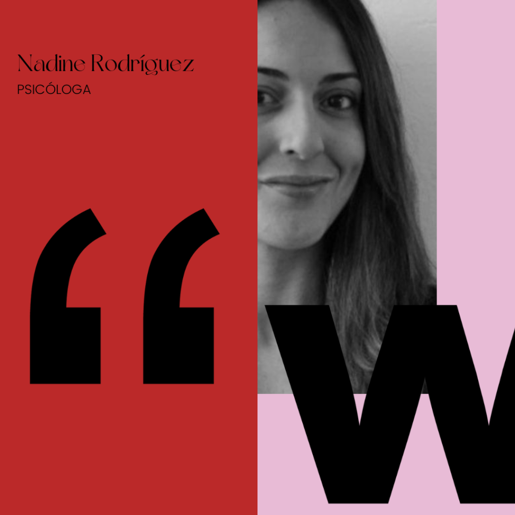 psicóloga nadine rodríguez en we are psicología de madrid